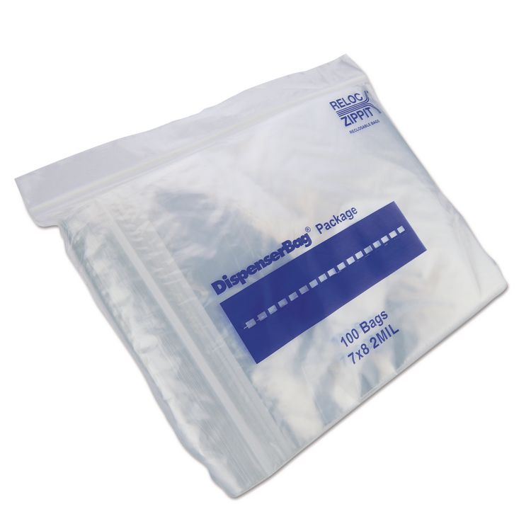 Fantapak Plastic Zipper Bags, 32 oz, 7" x 8", Clear, 1,000 Bags/Box, 2 Boxes/Carton (MGPMGZ2P0708)