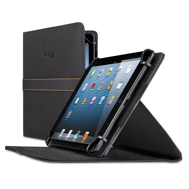 Solo Urban Universal Tablet Case, Fits 5.5" to 8.5" Tablets, Black (USLUBN2204)
