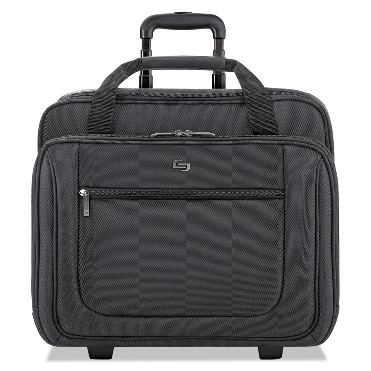 Classic Classic Rolling Case, Fits Devices Up to 17.3", Polyester, 17.5 x 9 x 14, Black (USLPT1364)