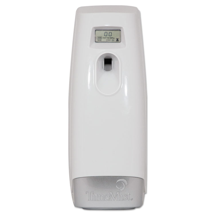 TimeMist Plus Metered Aerosol Fragrance Dispenser, 3.4" x 3.4" x 8.25", White (TMS1048502EA)