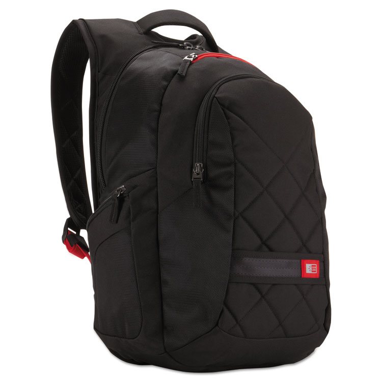 Case Logic 16" Laptop Backpack, Fits Devices Up to 16", Polyester, 9.5 x 14 x 16.75, Black (CLG3201268)