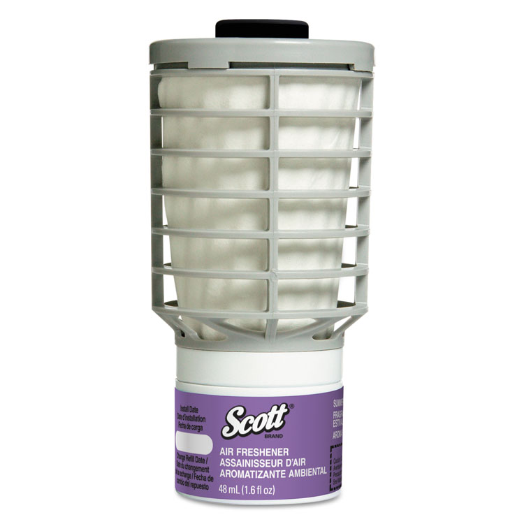 KCC12370 - Scott Essential Continuous Air Freshener Refill, Summer Fresh, 48 mL Cartridge, 6/Carton (KCC12370)