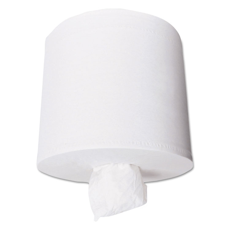 Scott Essential Center-Pull Towels, Absorbency Pockets, 2-Ply, 8 x 15, White, 500/Roll, 4 Rolls/Carton (KCC01010)