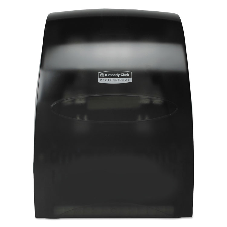 Kimberly-Clark Professional* Sanitouch Hard Roll Towel Dispenser, 12.63 x 10.2 x 16.13, Smoke (KCC09996)
