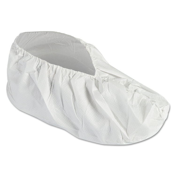 KleenGuard A40 Liquid and Particle Protection Shoe Covers, Medium, White, 400/Carton (ANS44492)
