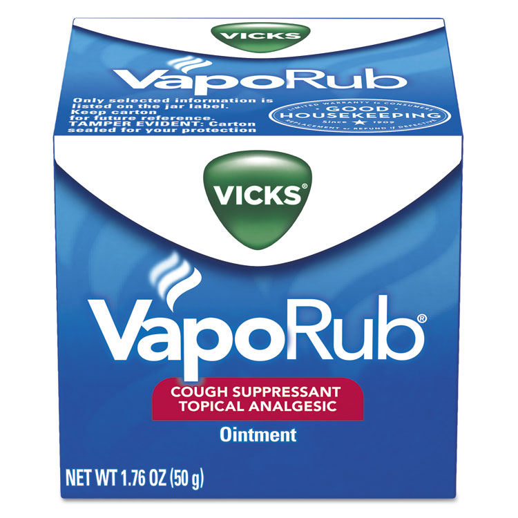 Vicks VapoRub, 1.76 oz Jar, 36/Carton (PGC00361)