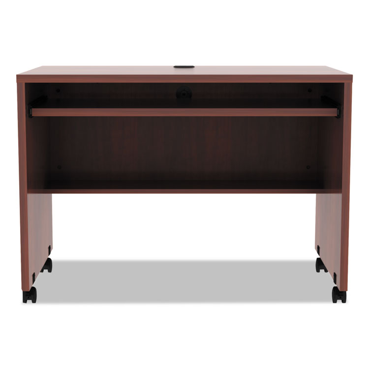 Alera Alera Valencia Series Mobile Workstation Desk, 41.38" x 23.63" x 30", Medium Cherry (ALEVA204224MC)