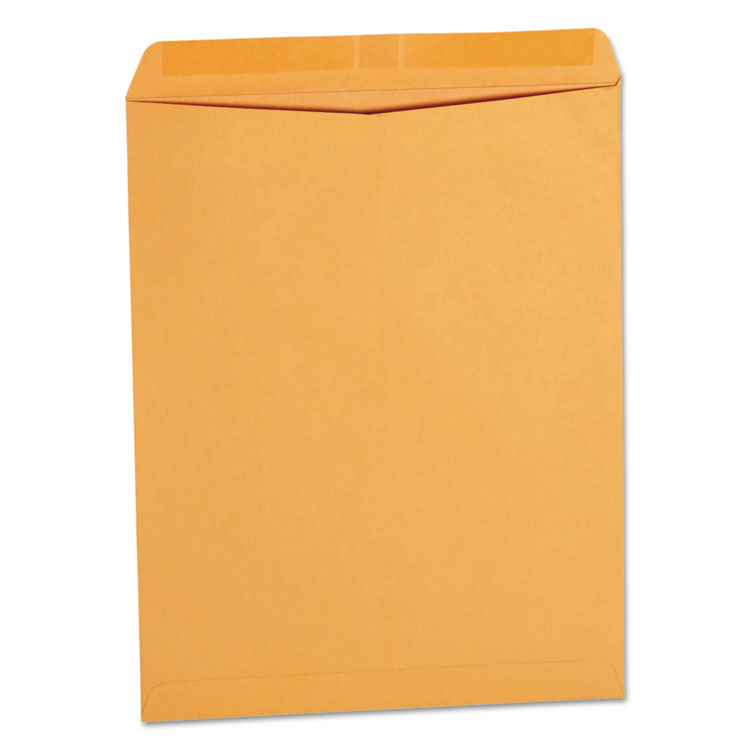 Universal Catalog Envelope, 28 lb Bond Weight Kraft, #14 1/2, Square Flap, Gummed Closure, 11.5 x 14.5, Brown Kraft, 250/Box (UNV45165)