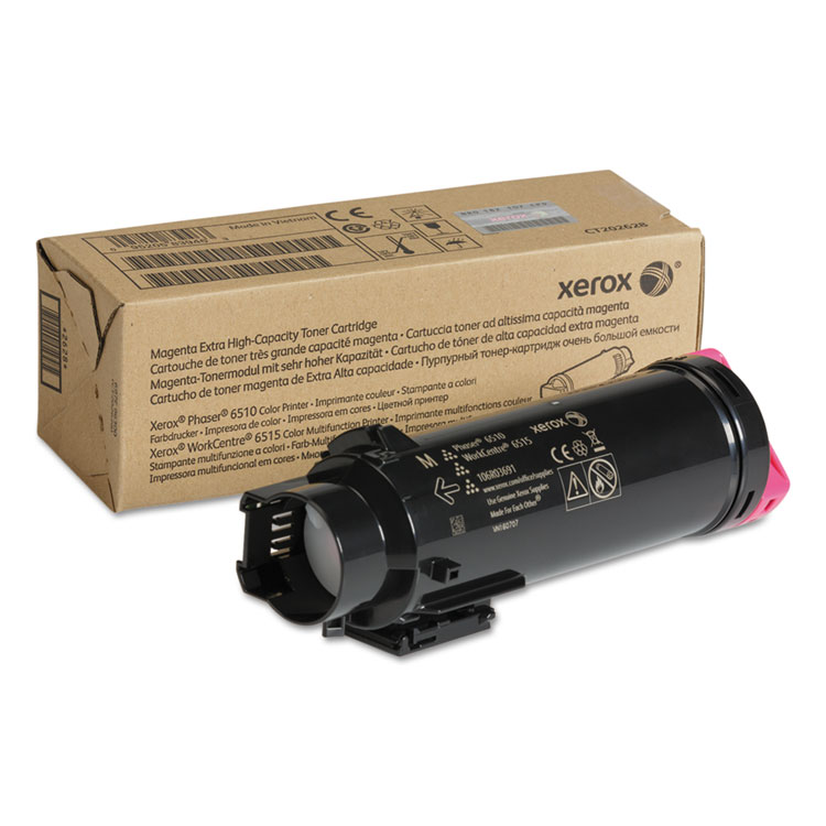 Xerox 106R03691 Extra High-Yield Toner, 4,300 Page-Yield, Magenta (XER106R03691)
