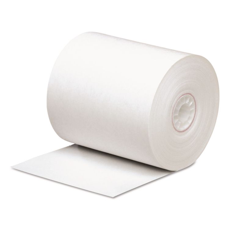 Iconex Direct Thermal Printing Paper Rolls, 0.45" Core, 3.13" x 290 ft, White, 50/Carton (ICX90780569)