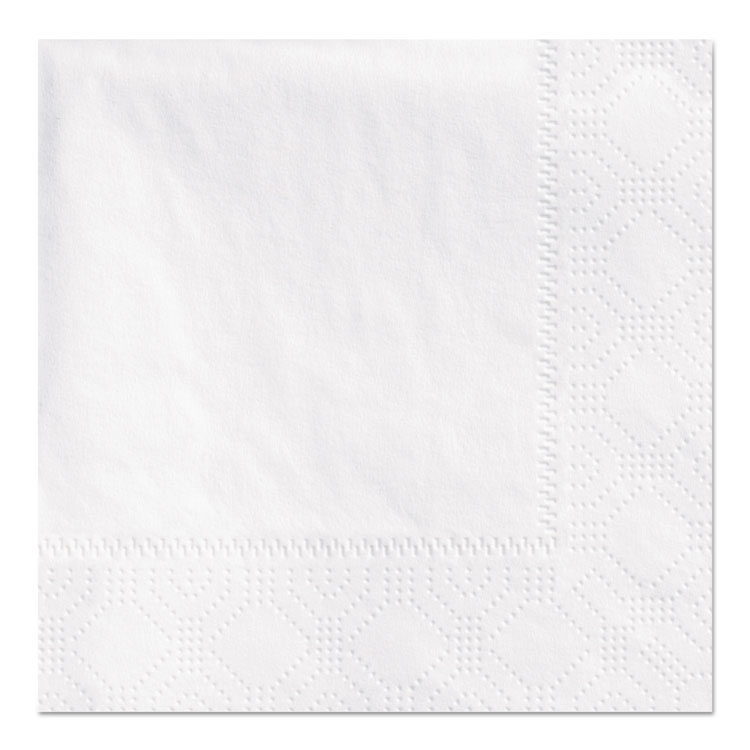 Hoffmaster Beverage Napkins, 2-Ply 9 1/2 x 9 1/2, White, Embossed, 1000/Carton (HFM180300)