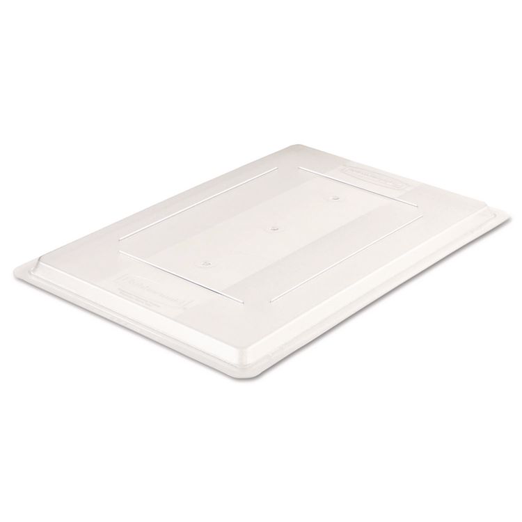 Rubbermaid Commercial Food/Tote Box Lids, 26 x 18, Clear, Plastic (RCP3302CLE)
