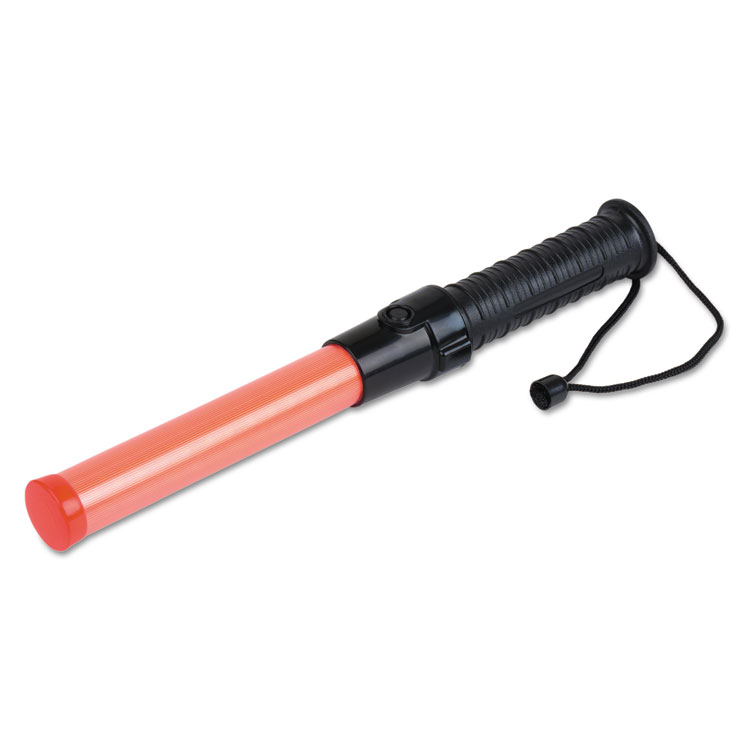 Tatco Safety Baton, LED, Red, 1.5" x 13.3" (TCO25400)