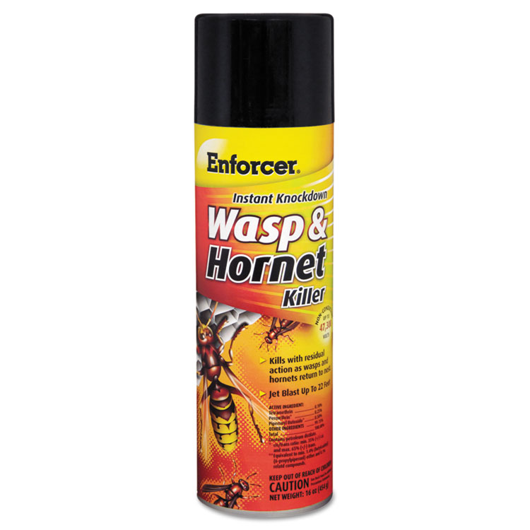 Enforcer Wasp and Hornet Killer, 16 oz Aerosol Spray, 12/Carton (AMREWHIK16)
