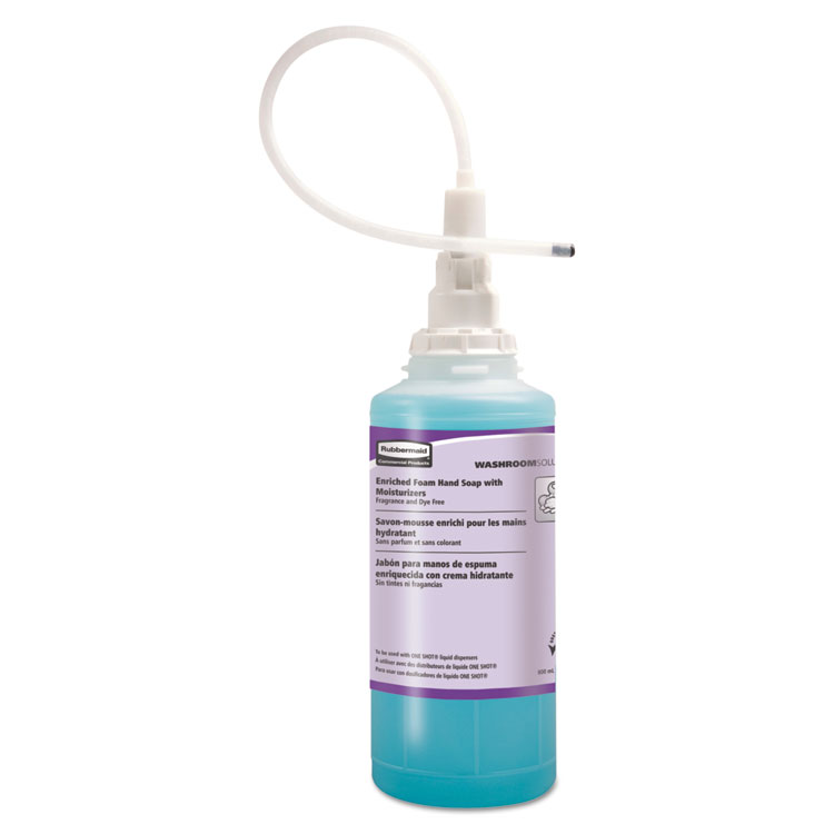 Rubbermaid Commercial Enriched Moisturizing Foam Hand Soap Refill, Citrus Scent, 800 mL, 4/Carton (RCP750517)