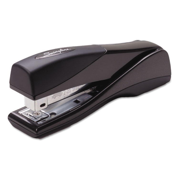 Swingline Optima Grip Full Strip Stapler, 25-Sheet Capacity, Graphite Black (SWI87810)