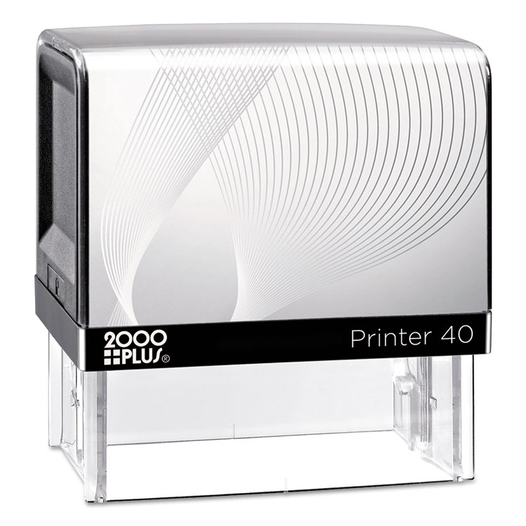 COSCO 2000PLUS Self-Inking Custom Stamp, 2.19 x 0.81 (COS1SI40P)
