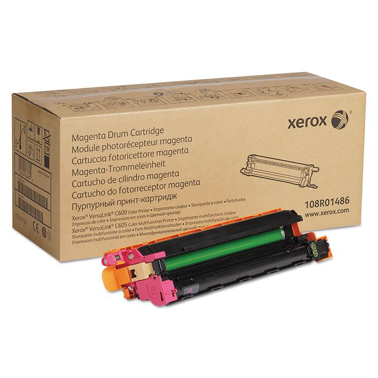 Xerox 108R01486 Drum Unit, 40,000 Page-Yield, Magenta (XER108R01486)