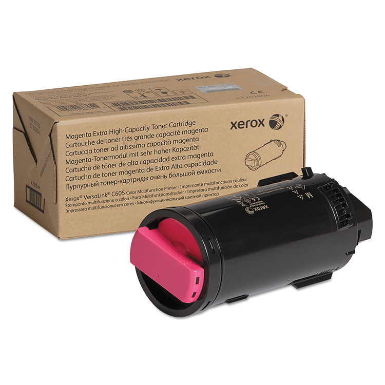 Xerox 106R03929 Extra High-Yield Toner, 16,800 Page-Yield, Magenta (XER106R03929)