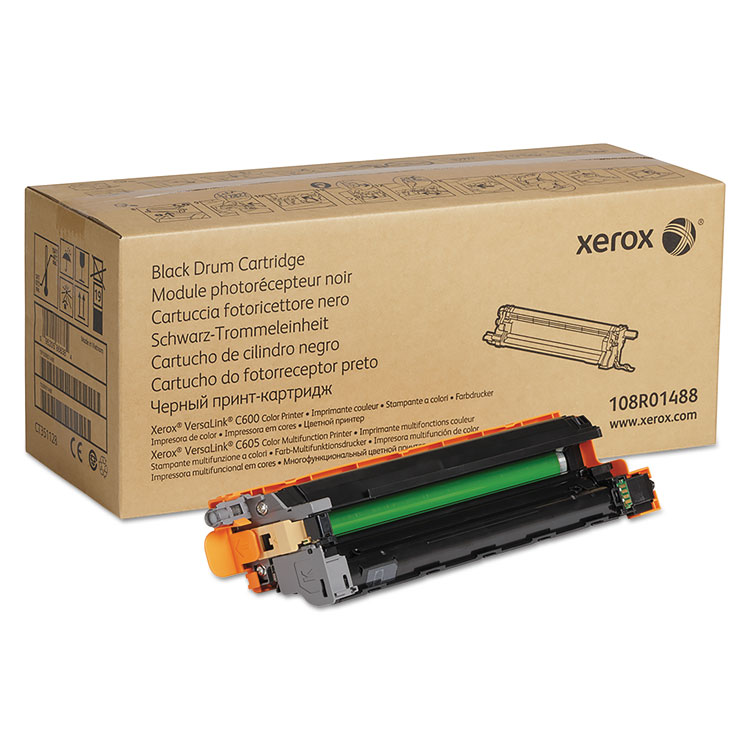 Xerox 108R01488 Drum Unit, 40,000 Page-Yield, Black (XER108R01488)