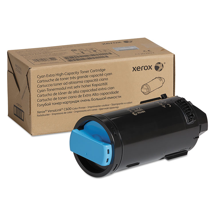 Xerox 106R03916 Extra High-Yield Toner, 16,800 Page-Yield, Cyan (XER106R03916)