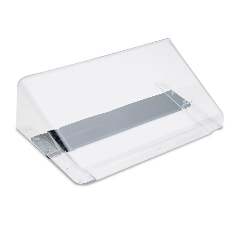 deflecto Magnetic DocuPocket Wall File, Letter Size, 13" x 4" x 7", Clear (DEF73101)