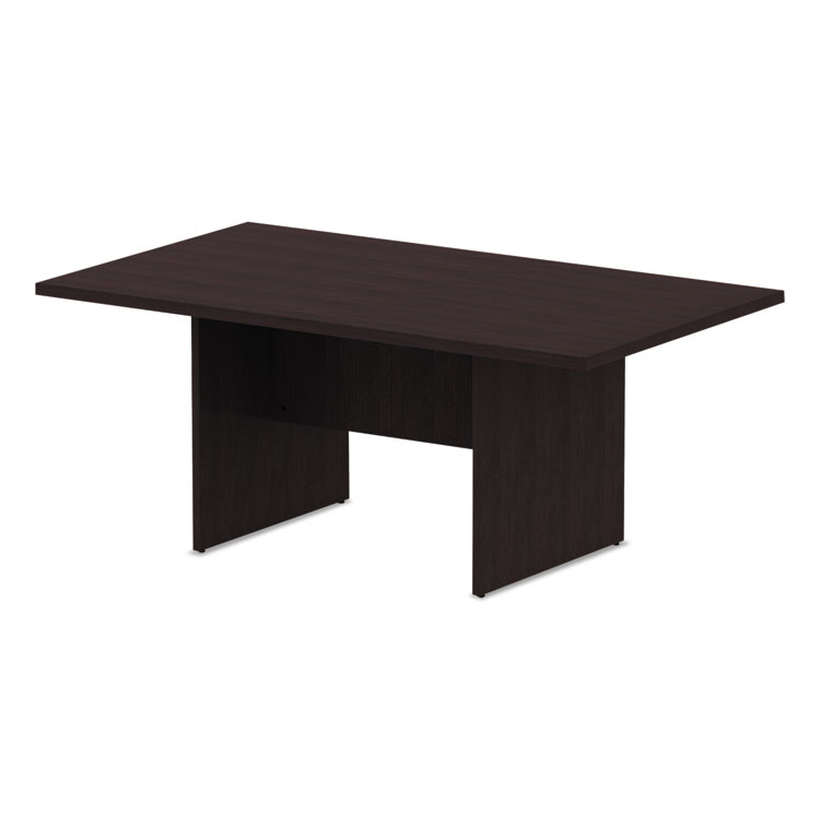 Alera Alera Valencia Series Conference Table, Rectangular, 70.88w x 41.38d x 29.5h, Espresso (ALEVA717242ES)