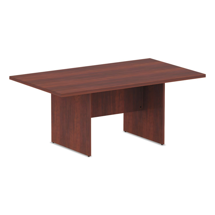 Alera Alera Valencia Series Conference Table, Rectangular, 70.88w x 41.38d x 29.5h, Medium Cherry (ALEVA717242MC)