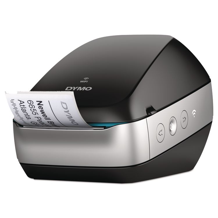 DYMO LabelWriter Wireless Black Label Printer, 71 Labels/min Print Speed, 5 x 8 x 4.78 (DYM2002150)