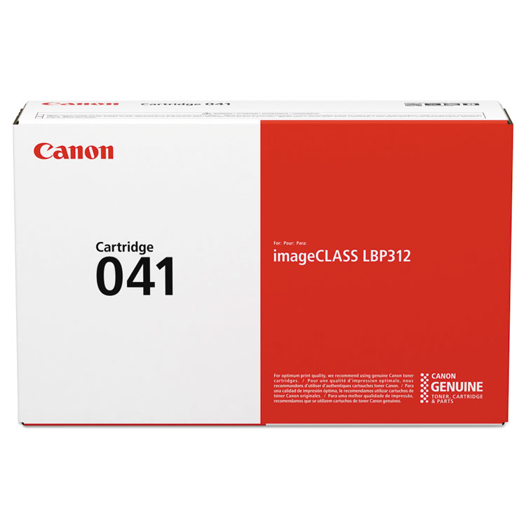 Canon 0452C001 (041) Toner, 10,000 Page-Yield, Black (CNM0452C001)