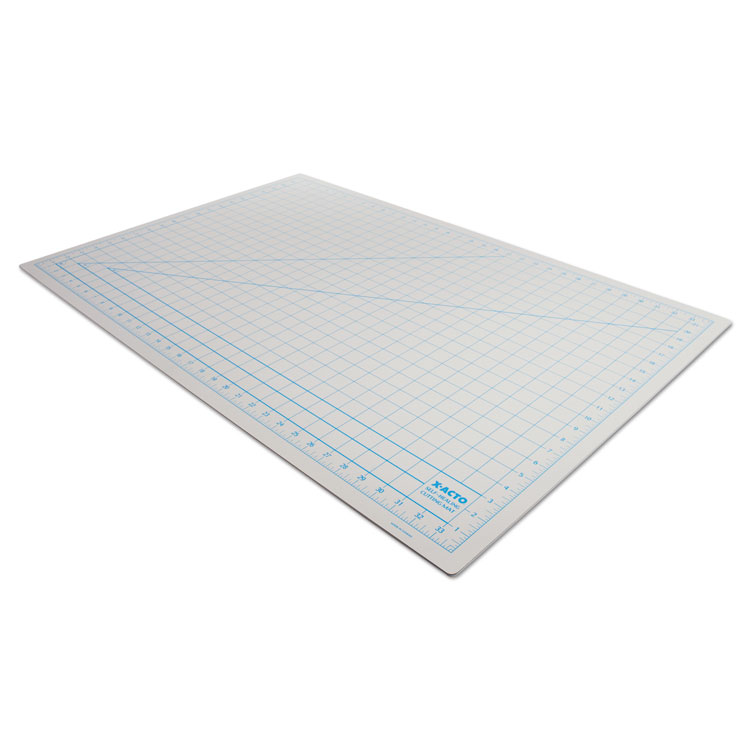 X-ACTO Self-Healing Cutting Mat, Nonslip Bottom, 1" Grid, 24 x 36, Gray (EPIX7763)