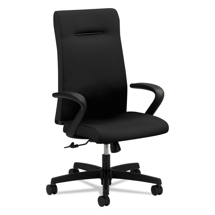 HON Ignition Series Executive High-Back Chair, Supports Up to 300 lb, 17" to 21" Seat Height, Black (HONIE102CU10)