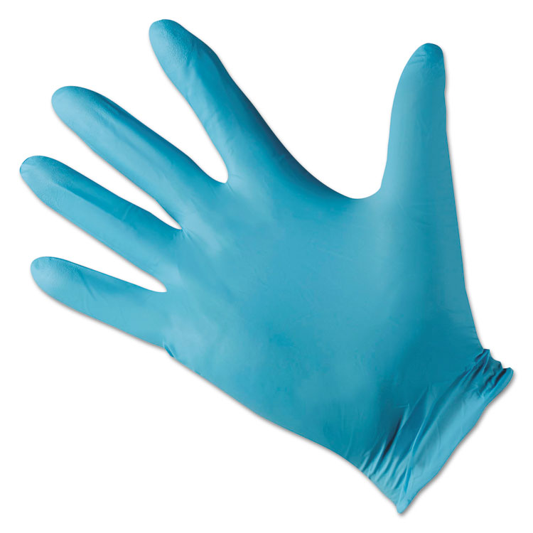 KleenGuard G10 Blue Nitrile Gloves, Powder-Free, Medium, 6 mil Thick, 9.5" Long, Blue, 100/Box, 10 Boxes/Carton (KCC57372CT)