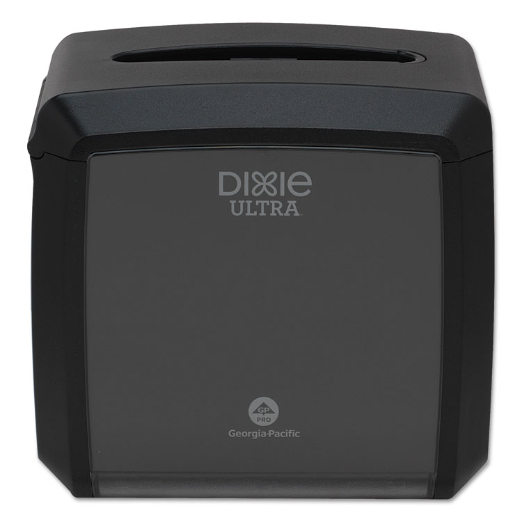 Dixie Tabletop Napkin Dispenser, 7.6 x 6.1 x 7.2, Black (GPC54527A)