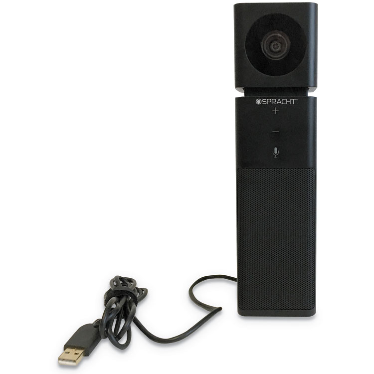 Spracht Aura Video Mate HD Video and Audio Conferencing Camera, 1920 pixels x 1080 pixels, 2.1 Mpixels, Black (SPTCC2020)