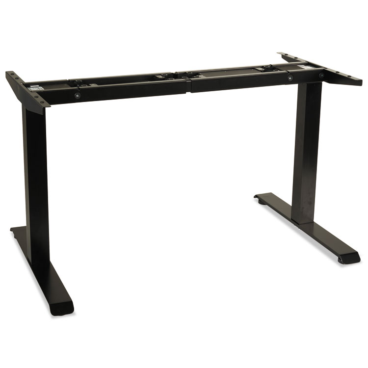 Alera Alera AdaptivErgo Sit-Stand Two-Stage Electric Height-Adjustable Table Base, 48.06" x 24.35" x 27.5" to 47.2", Black (ALEHT2SSB)