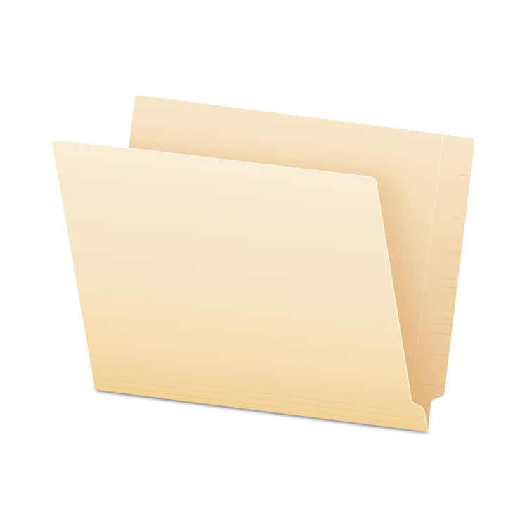 Pendaflex SmartShield End Tab File Folders, Straight Tabs, Letter Size, Manila, 75/Box (PFX62710)