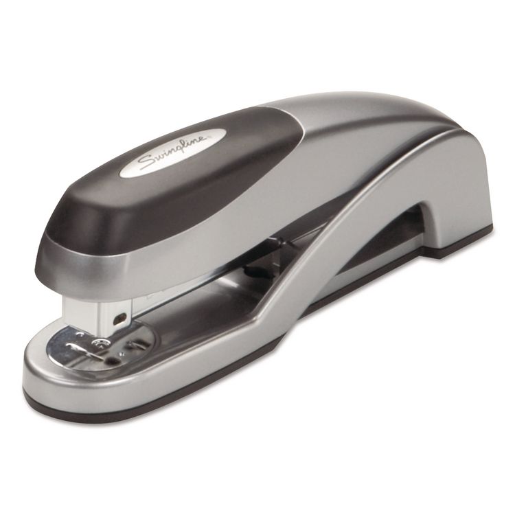Swingline Optima Full Strip Desk Stapler, 25-Sheet Capacity, Silver (SWI87801)