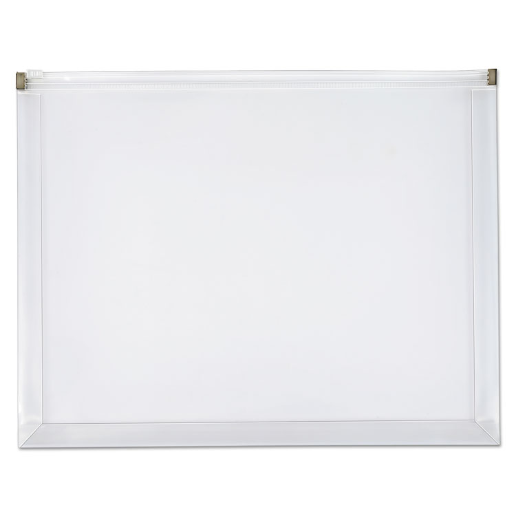 Pendaflex Poly Zip Envelope, Zipper Closure, 10 x 13, Clear, 5/Pack (PFX84190)
