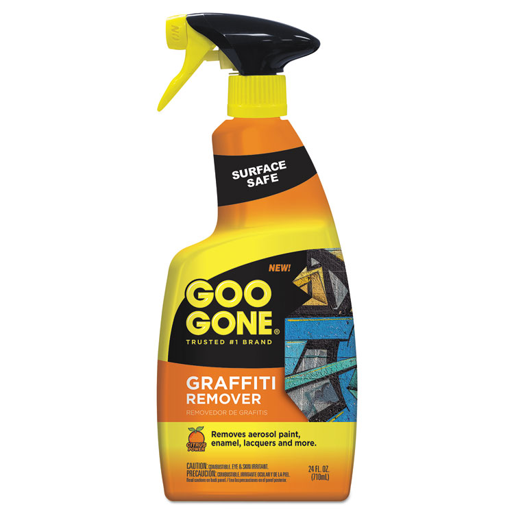 Goo Gone Graffiti Remover, 24 oz Spray Bottle, 4/Carton (WMN2132)