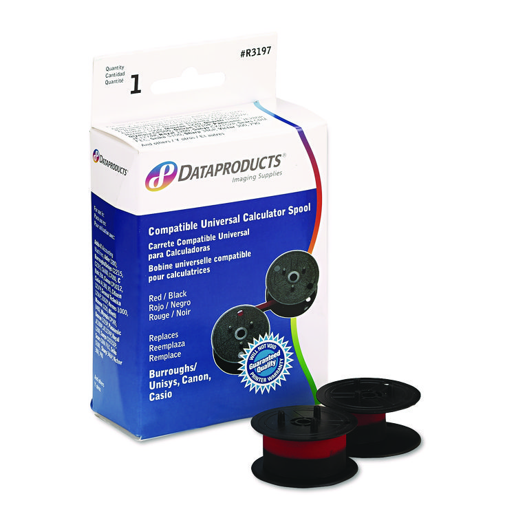 Dataproducts R3197 Compatible Ribbon, Black/Red (DPSR3197)