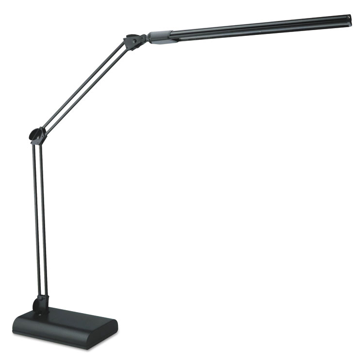 Alera Adjustable LED Desk Lamp, 3.25w x 6d x 21.5h, Black (ALELED908B)