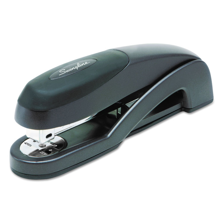 Swingline Optima Full Strip Desk Stapler, 25-Sheet Capacity, Graphite Black (SWI87800)