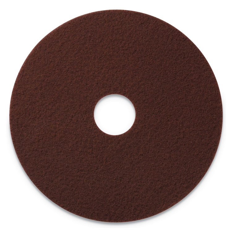 Americo EcoPrep EPP Specialty Pad, 20" Diameter, Maroon, 10/Carton (AM7420720)