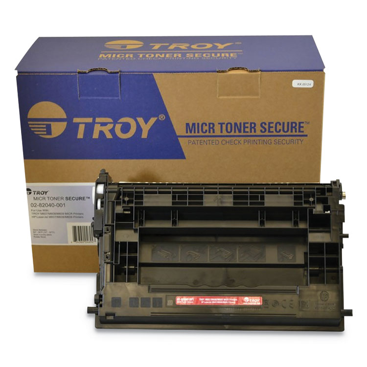 TROY 0282040001 37A MICR Toner Secure, Alternative for HP CF237A, Black (TRS0282040001)