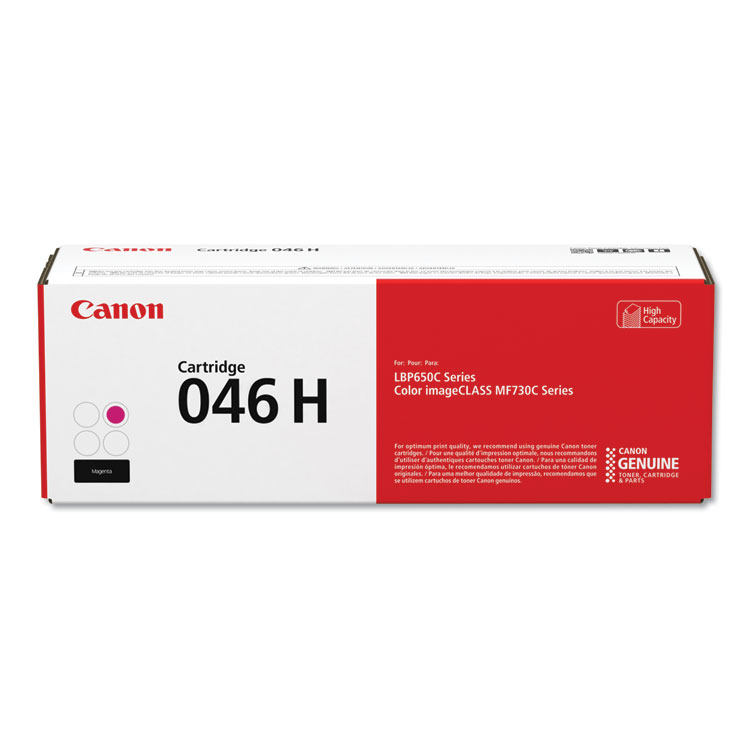 Canon 1252C001 (046) High-Yield Toner, 5,000 Page-Yield, Magenta (CNM1252C001)