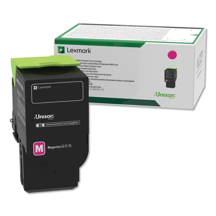 Lexmark C241XM0 Return Program Extra High-Yield Toner, 3,500 Page-Yield, Magenta (LEXC241XM0)