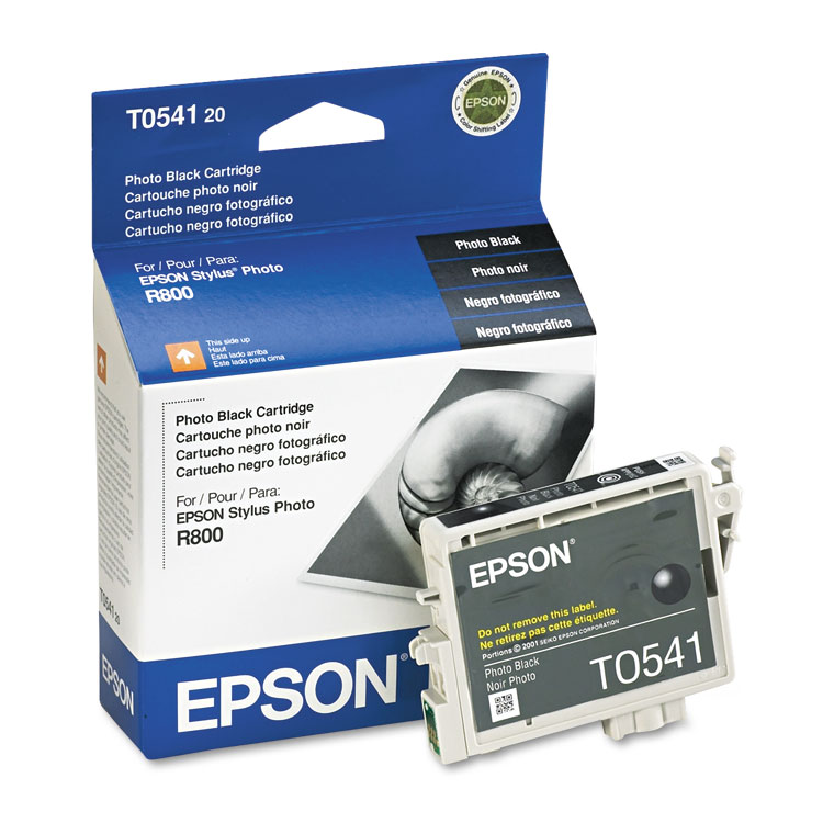 Epson T054120 (54) Ink, 400 Page-Yield, Photo Black (EPST054120)