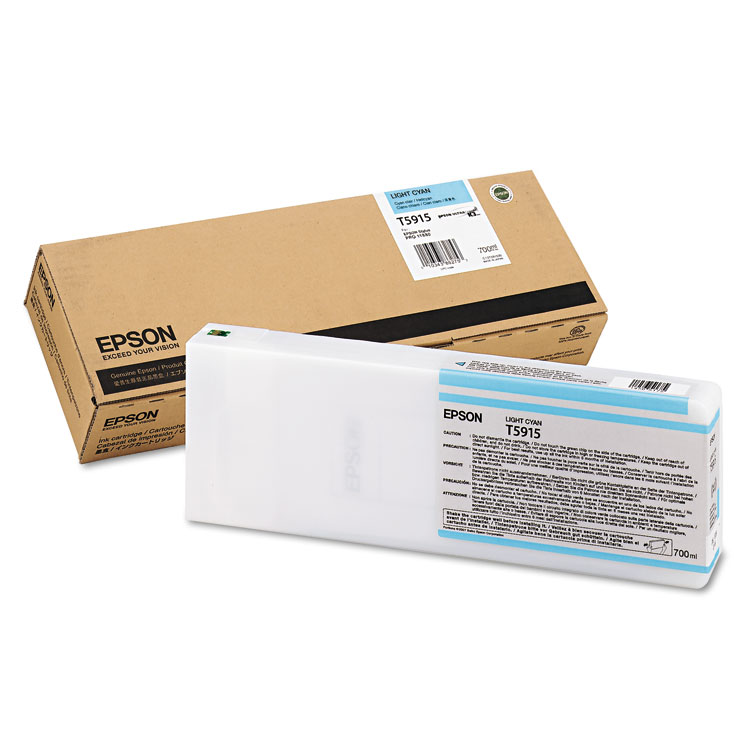 Epson T591500 (59) UltraChrome K3 Ink, Light Cyan (EPST591500)