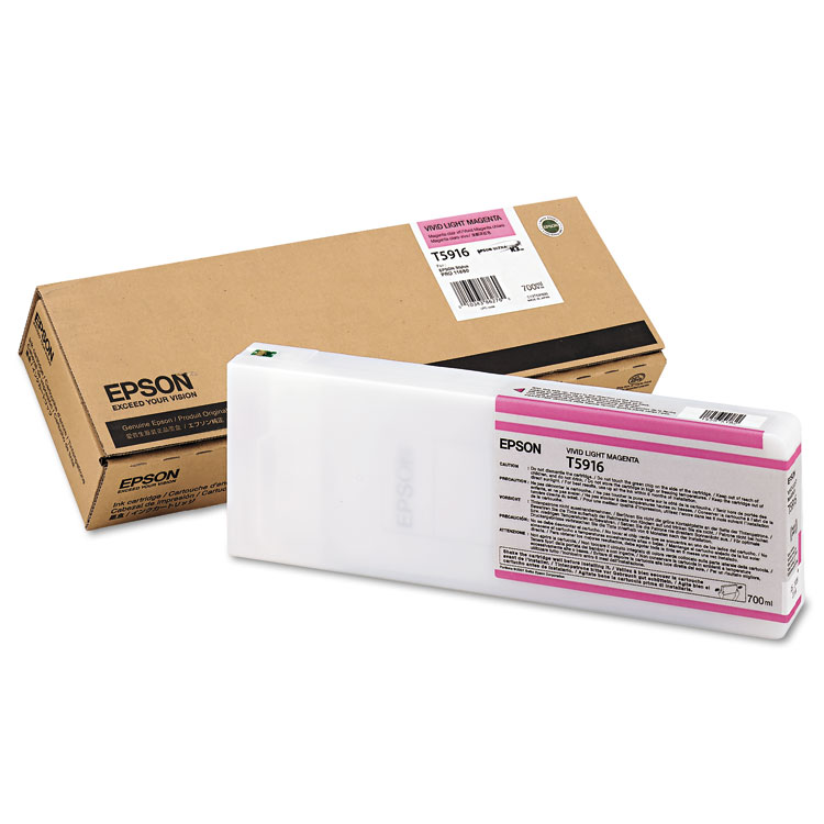 Epson T591600 (59) UltraChrome K3 Ink, Light Magenta (EPST591600)